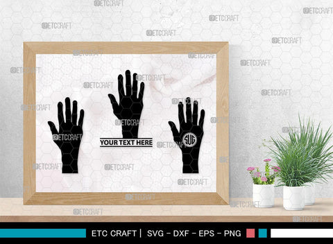 Generation Hands Monogram, Generation Hands Silhouette, Generation Hands SVG, Hands Svg, Power Fist Svg, SB00364 SVG ETC Craft 