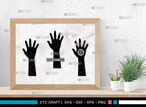 Generation Hands Monogram, Generation Hands Silhouette, Generation Hands SVG, Hands Svg, Power Fist Svg, SB00364 SVG ETC Craft 