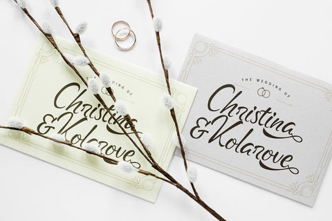 Geng Rimba - Modern Script Font Font StringLabs 