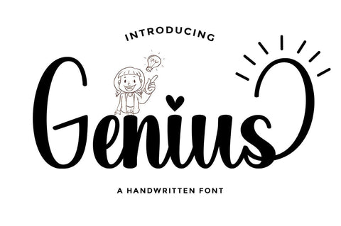 Genius Font Rotterlab studio 