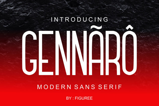Gennaro Font Mozzatype 