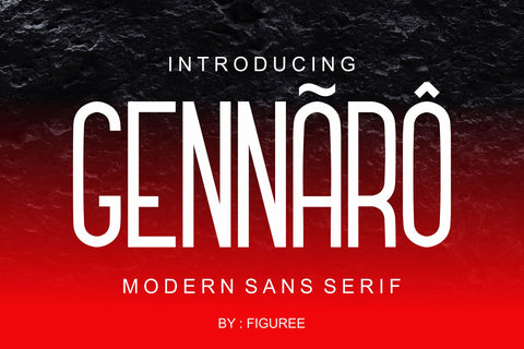 Gennaro Font Mozzatype 