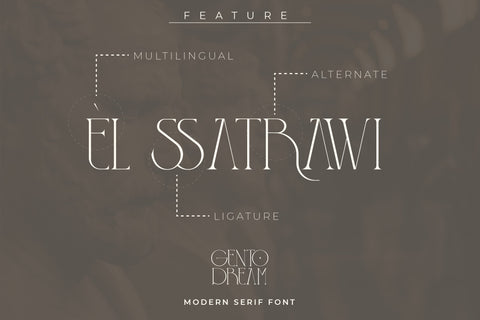 GENTO DREAM Typeface Font Storytype Studio 
