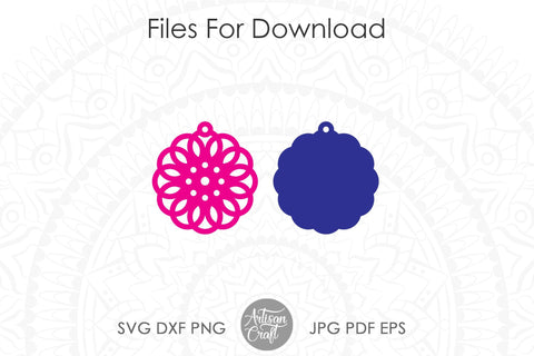 Geometric earrings, SVG SVG Artisan Craft SVG 