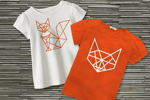 Geometric Fox SVG Designed by Geeks 