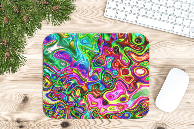 Geometric Holographic Mouse Pad PNG Abstract Sublimation Design Sublimation oyonnidesign 