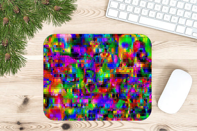 Geometric Holographic Mouse Pad PNG Abstract Sublimation Sublimation oyonnidesign 