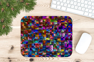 Geometric Holographic Mouse Pad PNG Abstract Sublimation Sublimation oyonnidesign 