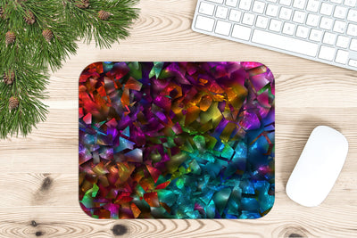 Geometric Holographic Mouse Pad PNG Abstract Sublimation Sublimation oyonnidesign 