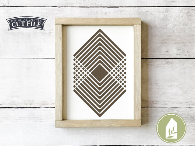 Geometric SVG | Farmhouse Sign Design SVG LilleJuniper 