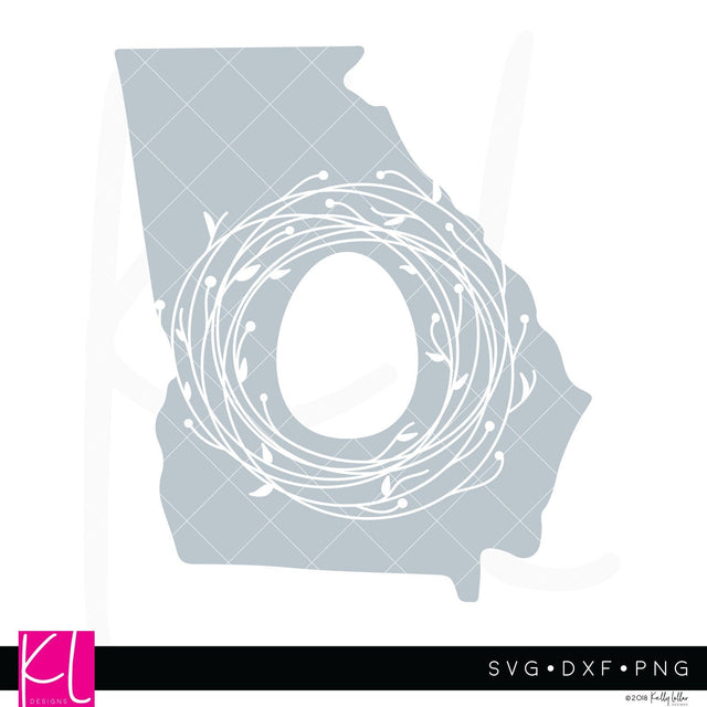 Georgia Easter Monogram SVG Kelly Lollar Designs 