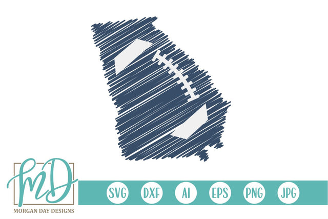 Georgia Football SVG Morgan Day Designs 