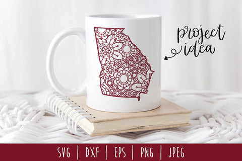 Georgia Mandala Zentangle SVG SavoringSurprises 