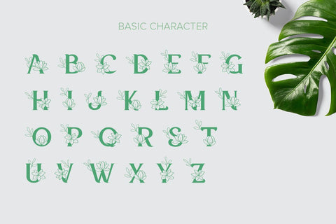 Georgia Monogram SVG yumnatype 