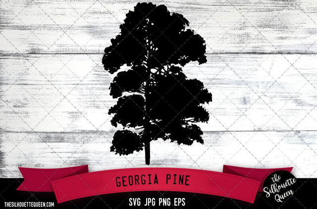 Georgia Pine SVG -Vector Art Commercial & Personal Use- Cricut,Silhouette,Cameo,Vinyl Cut SVG Loveleen Kaur 