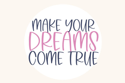 Georgia Sunrise - Fun Handwritten Font Font KA Designs 