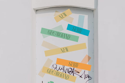 GEORGIANO Typeface Font Storytype Studio 