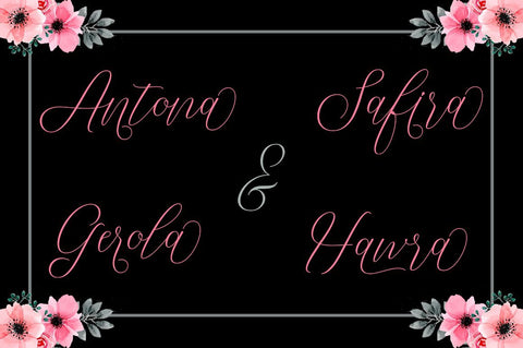 Gerakona Font WsStudio 