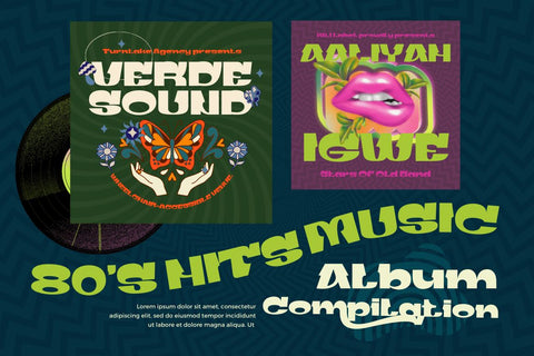 Gerig | Groovy Retro Font Font twinletter 