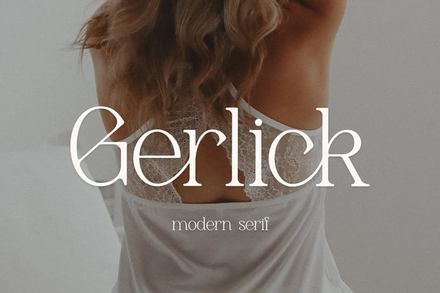 Gerlick Typeface Font Storytype Studio 