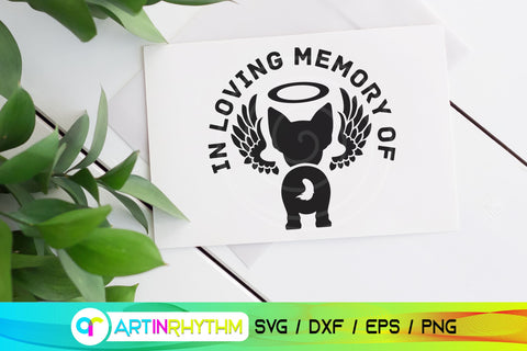 German Shepherd Pet Dog Memorial SVG SVG Artinrhythm shop 