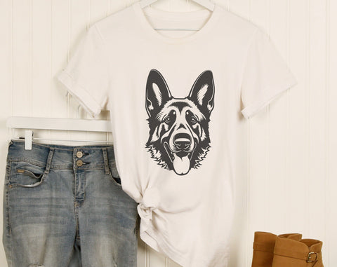 German Shepherd SVG Bundle, 6 Designs, German Shepherd PNG, German Shepherd Clipart SVG HappyDesignStudio 