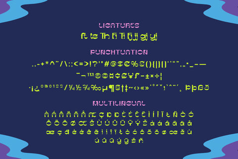 Gesego | Groovy Retro Font Font twinletter 