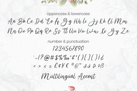 Geshana - Script Font Font Attype studio 