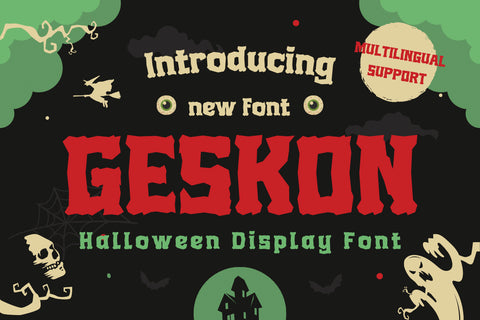 Geskon Font twinletter 