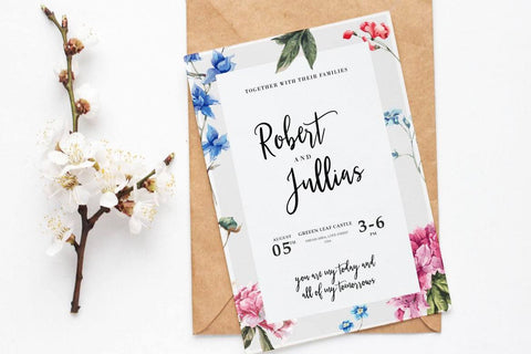 Gesthyla Calligraphy Modern Font Creatype Studio 