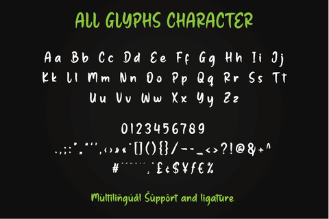 Gestic Font twinletter 