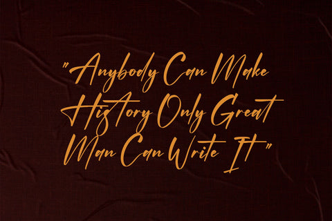 Gesturally Font Wildan Type 