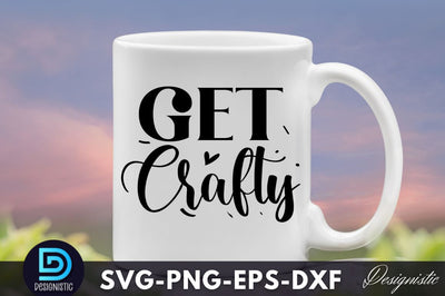 Get crafty, Dad Life SVG SVG DESIGNISTIC 