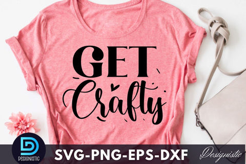 Get crafty, Dad Life SVG SVG DESIGNISTIC 