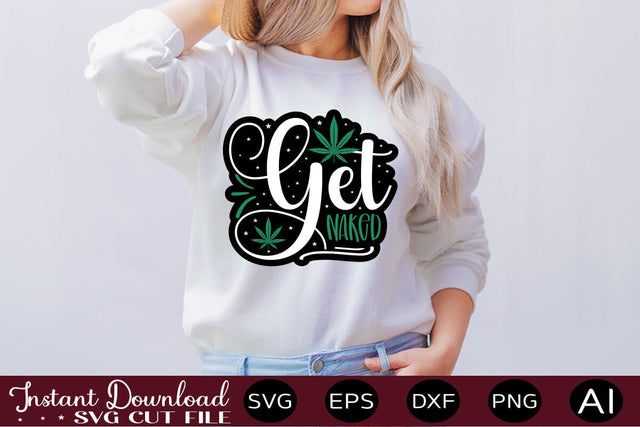 Get Naked sticker SVG designmaster24 