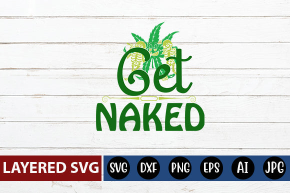 Get Naked SVG cute file SVG Blessedprint 