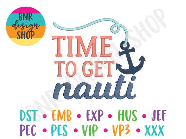 Get Nauti Embroidery Design Embroidery/Applique BNRDesignShop 