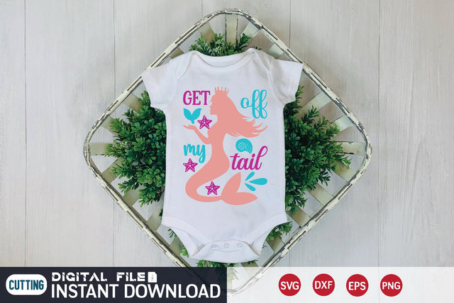 get off my tail SVG designer krishna 