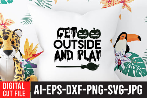 Get Outside And Play SVG Design SVG BlackCatsMedia 