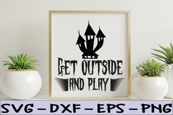 Get outside and play SVG thesvgfactory 