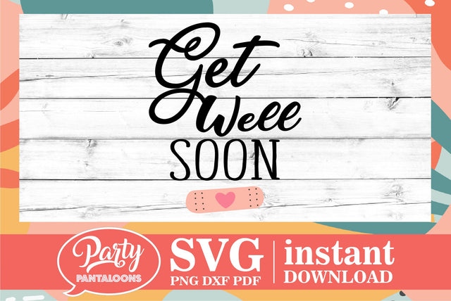 GET WELL SOON | hospital, doctor SVG SVG Partypantaloons 