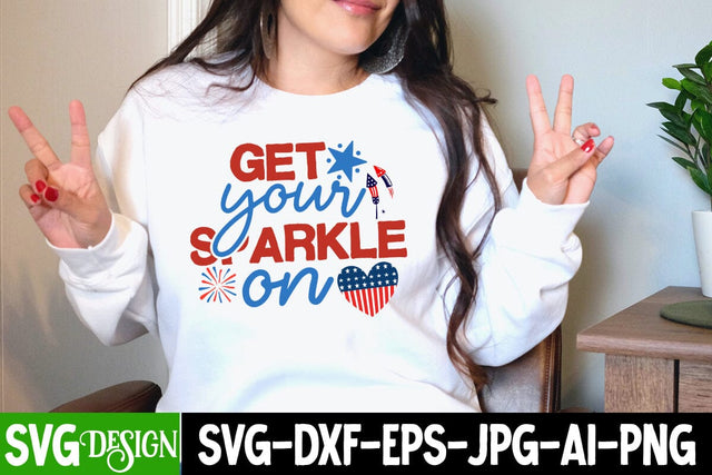 Get Your Sparkle On SVG Cut File, Get Your Sparkle On SVG Design, All American Dad SVG Quotes,4th of July SVG Design, Happy 4th of July SVG Design,American SVG Design ,Merica SVG Cut File,4th of july Sublimation Design SVG BlackCatsMedia 