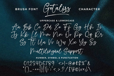Getaliss Font gatype 
