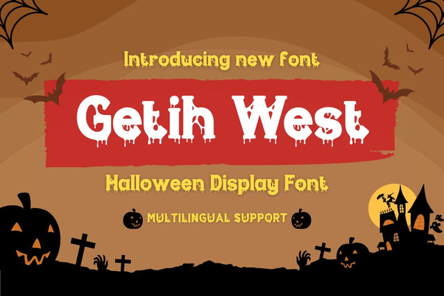Getih West Font twinletter 