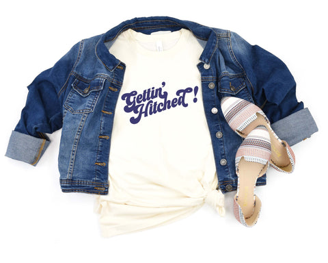 Gettin' Hitched Getting Hitched SVG Cut File Bride to Be Bachelorette Party Cricut SVG Silhouette SVG SVG Maple & Olive Designs 