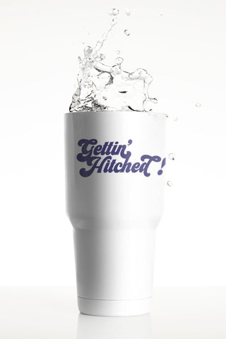 Gettin' Hitched Getting Hitched SVG Cut File Bride to Be Bachelorette Party Cricut SVG Silhouette SVG SVG Maple & Olive Designs 