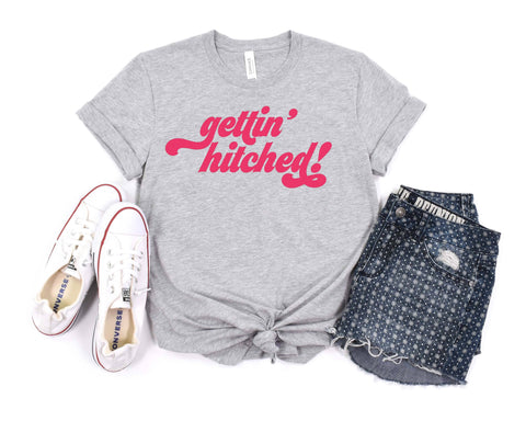 Gettin' Hitched Getting Hitched SVG Cut File Bride to Be Bachelorette Party Cricut SVG Silhouette SVG SVG Maple & Olive Designs 