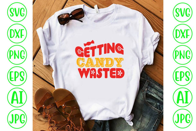Getting Candy Wasted Retro SVG SVG Syaman 