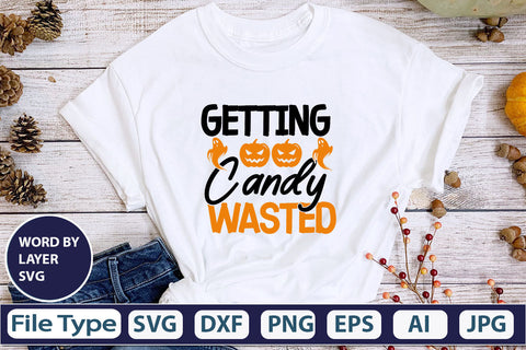 Getting Candy Wasted SVG Cut File SVG DesignPlante 503 