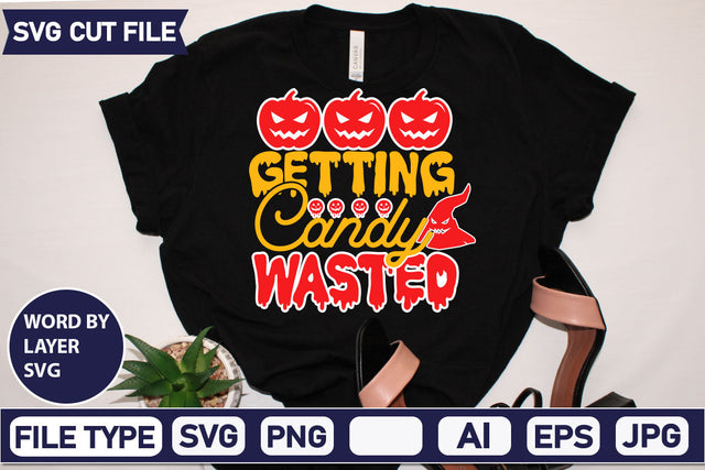 Getting Candy Wasted SVG Cut File SVG DesignPlante 503 